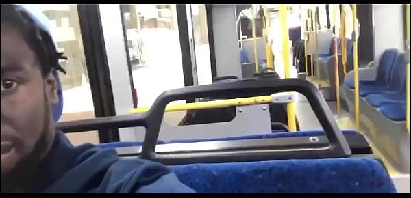  Houston College Ebony Slut Drains Black Monster Cock On Public Bus